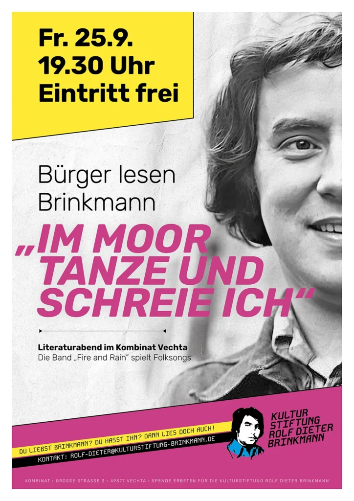Plakat Bürger lesen Brinkmann2026